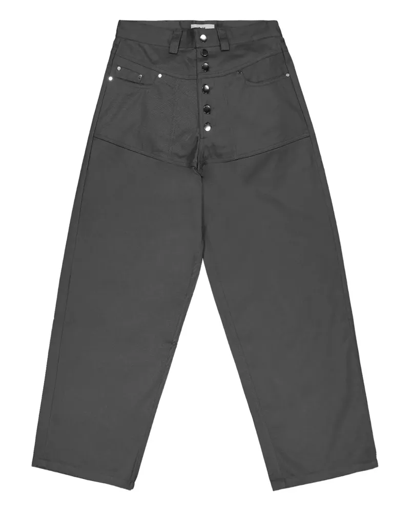 GmbH Klassische Workwear-Hose - Grau Grau