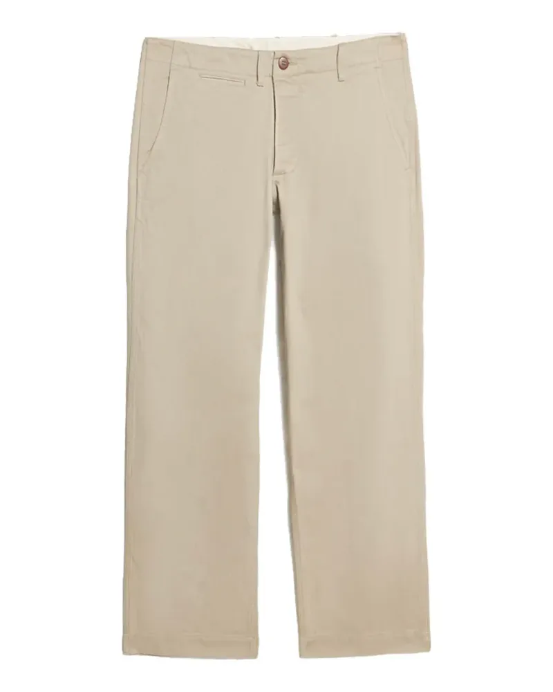 Fortela Officer pocket chino trousers - Nude Nude