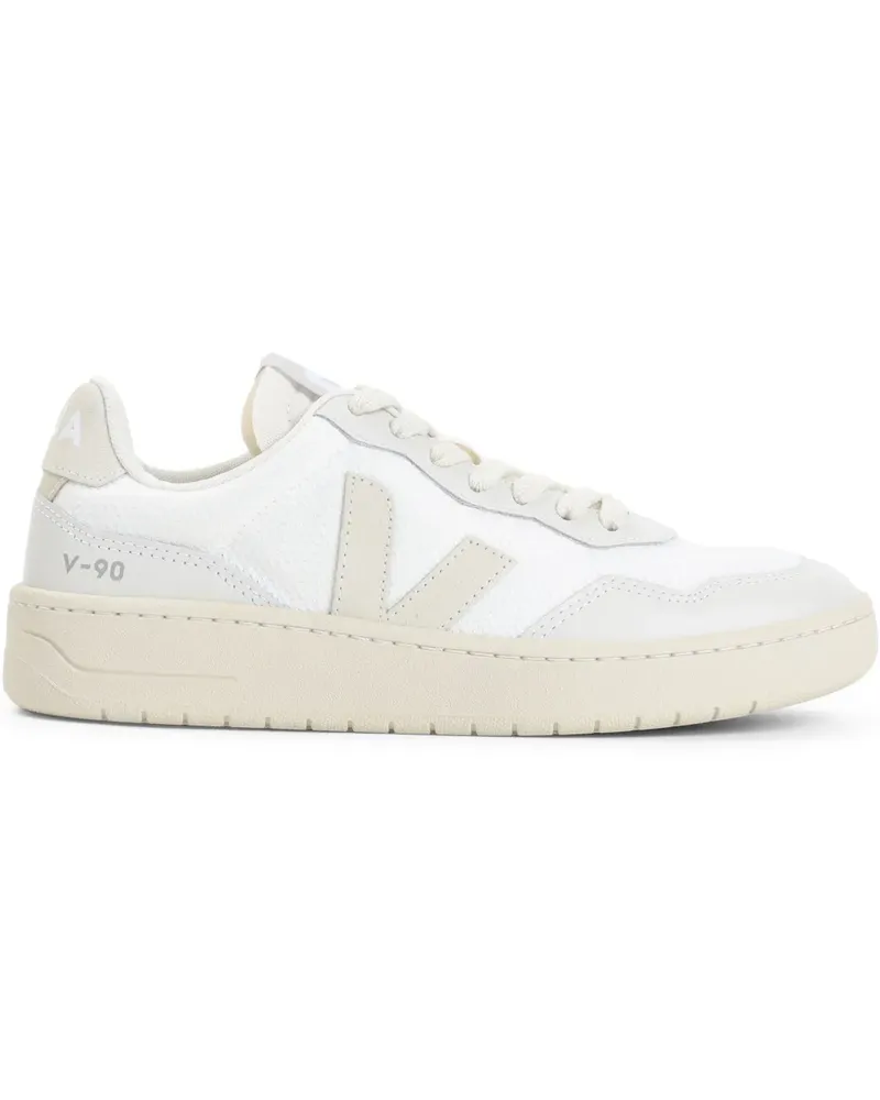 VEJA V-90 Sneakers - Weiß Weiß