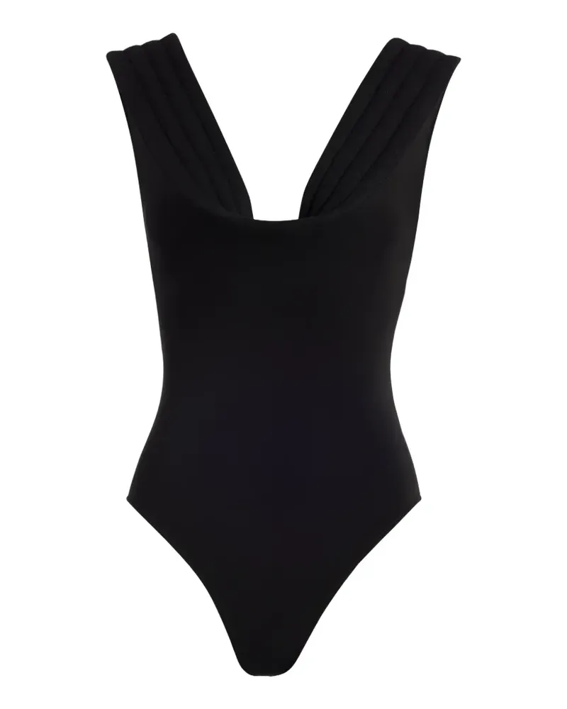 Jean Paul Gaultier Body aus Jersey - Schwarz Schwarz