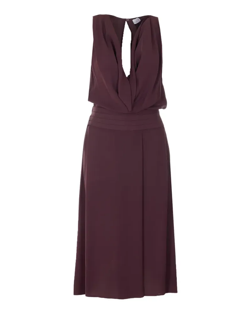 Elisabetta Franchi cutout midi dress - Violett Violett