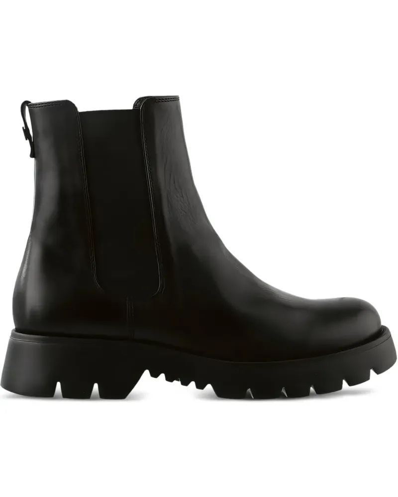 Högl Montana Chelsea-Boots mit dicker Sohle - Schwarz Schwarz