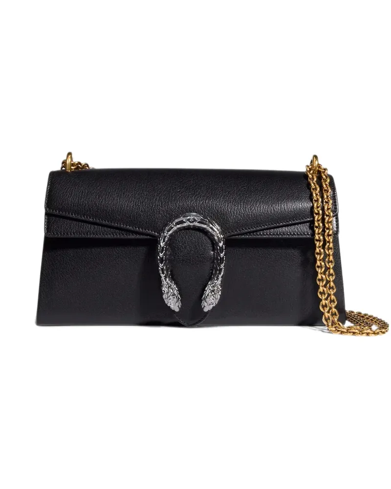 Gucci Mittelgroße Blooms Dionysus Schultertasche - Schwarz Schwarz