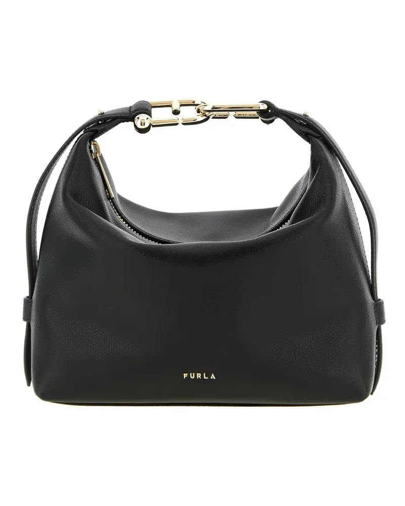 Furla Tonie logo shoulder bag - Schwarz Schwarz