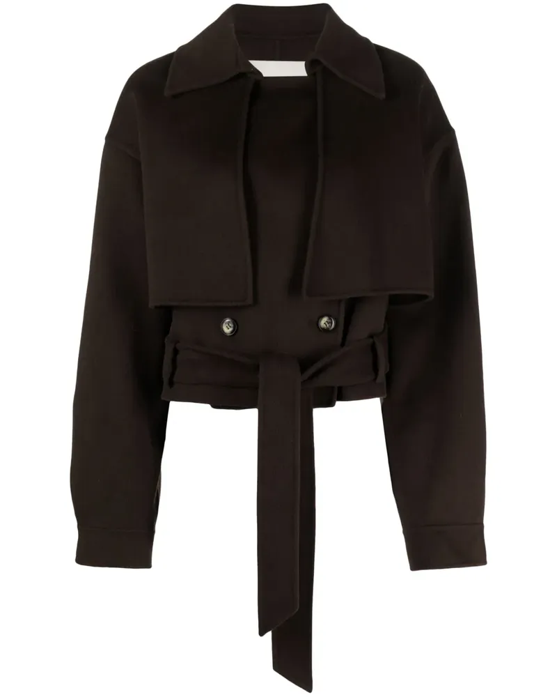 Nanushka Cropped-Jacke - Braun Braun