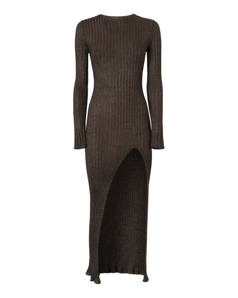 Missoni Gestricktes Kleid - Braun Braun