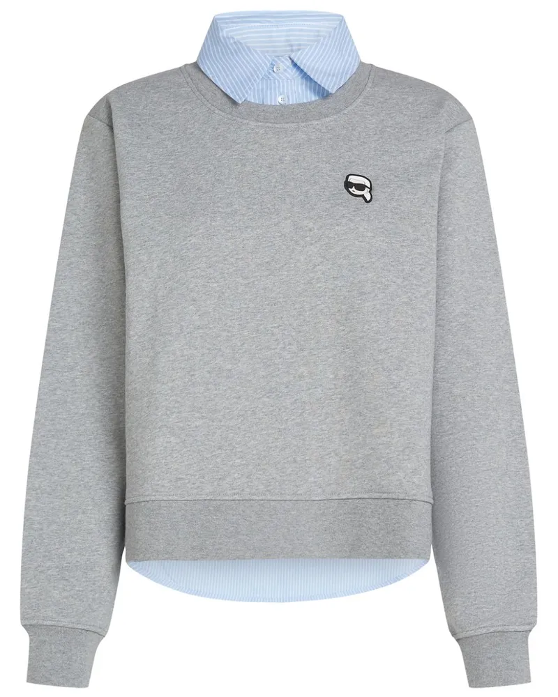 Karl Lagerfeld Ikon Karl Sweatshirt - Grau Grau