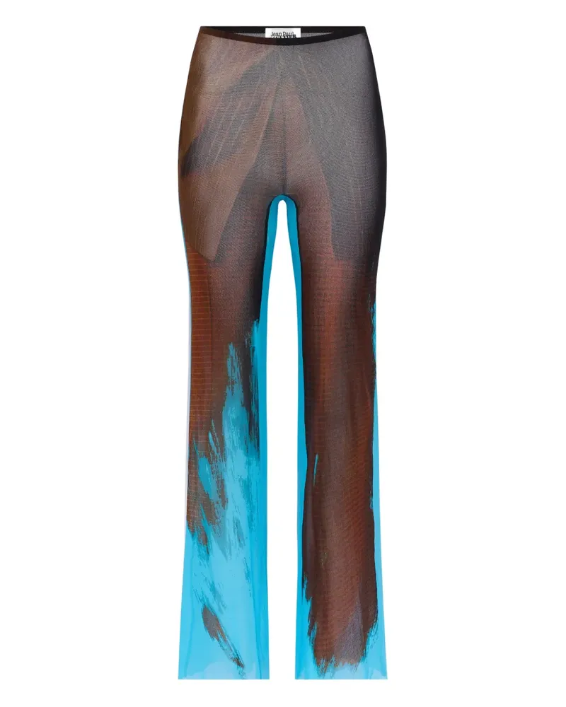 Jean Paul Gaultier Tennis Hose mit elastischem Bund - Braun Braun