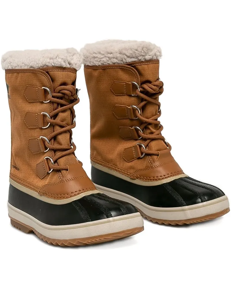 Sorel Schnürstiefel mit Shearling-Futter - Braun Braun