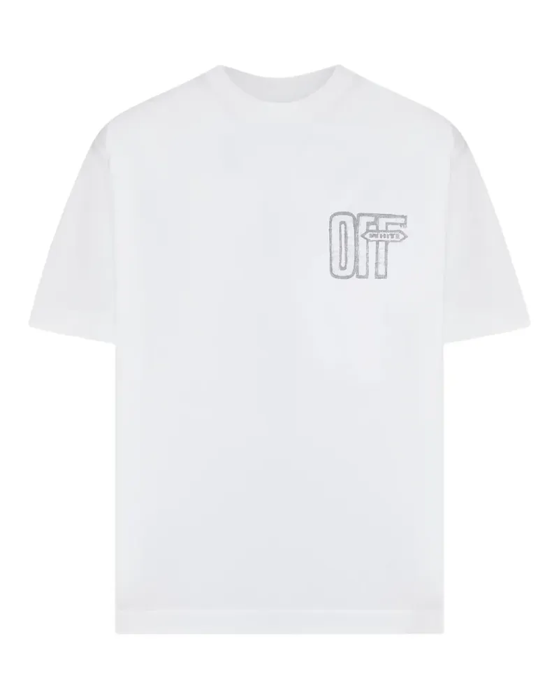 OFF-WHITE T-Shirt mit Arrows-Print - Weiß Weiß