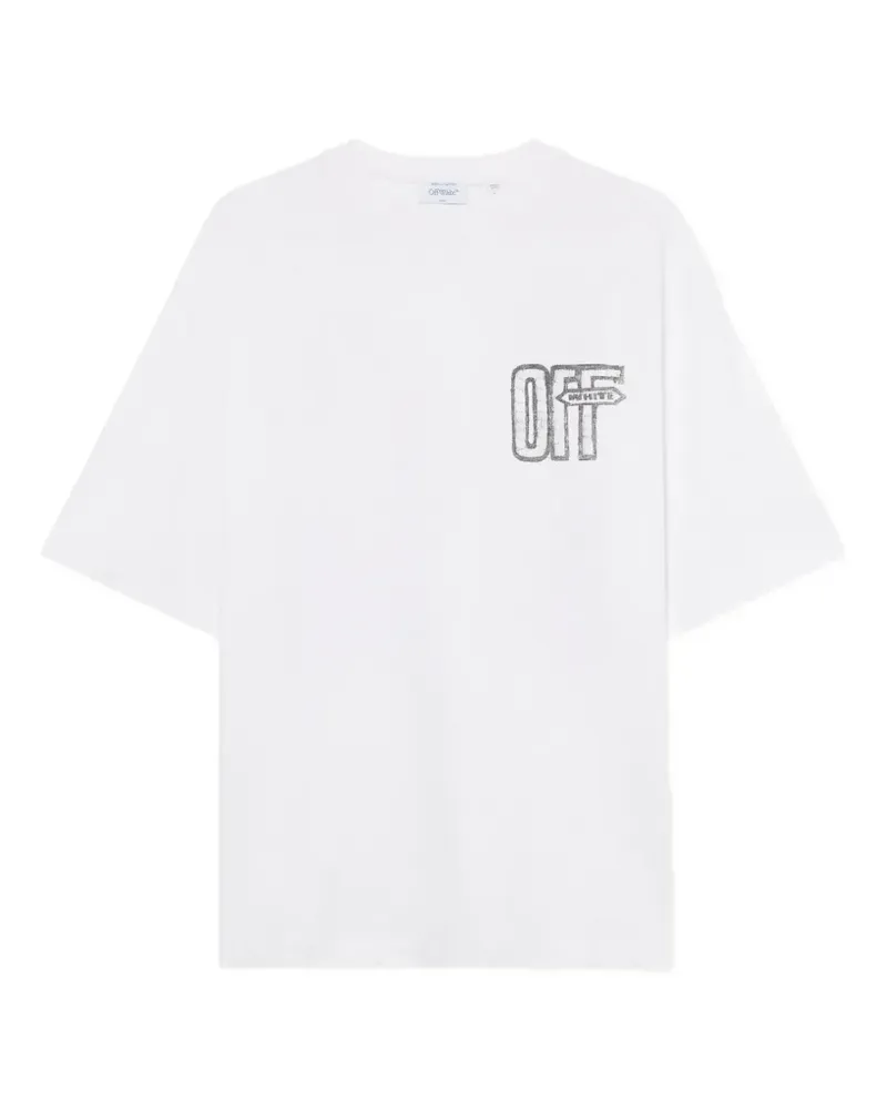 OFF-WHITE T-Shirt mit Arrows-Print - Weiß Weiß
