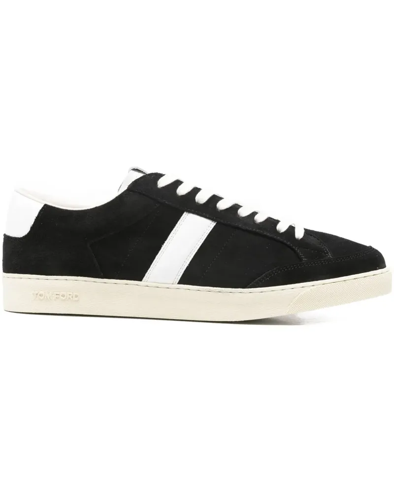 Tom Ford stripe-detail sneakers - Schwarz Schwarz