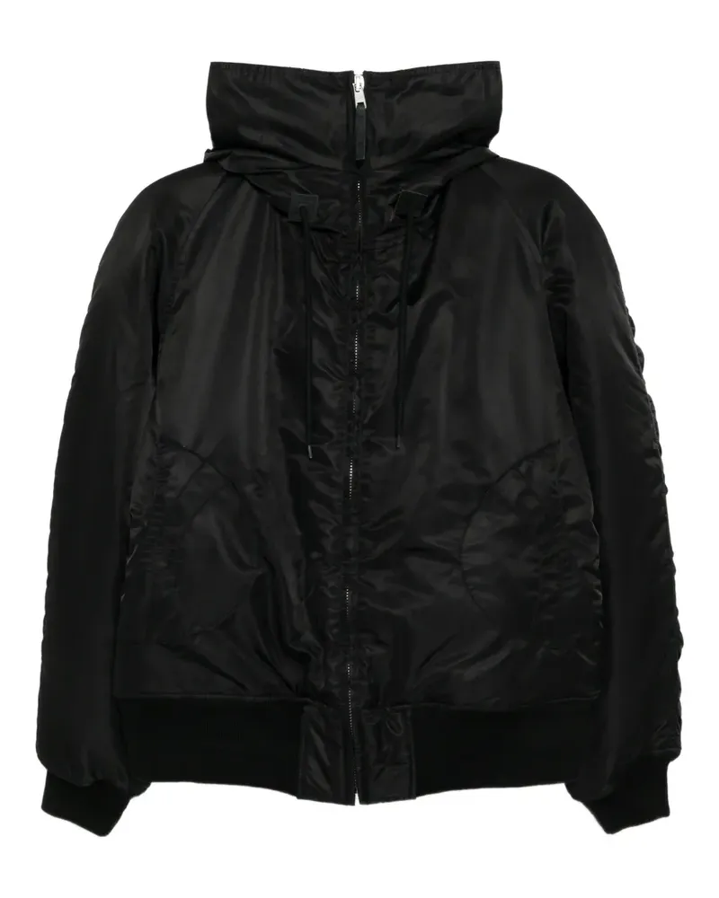 ERL Klassische Bomberjacke - Schwarz Schwarz