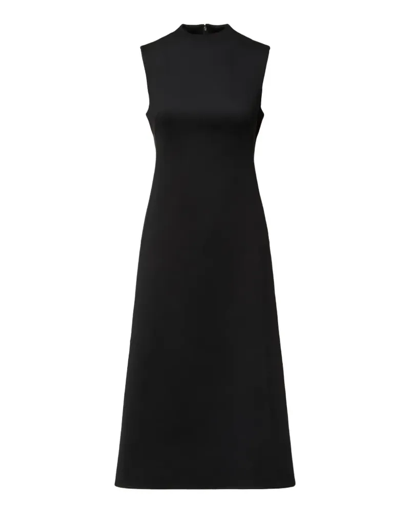 Calvin Klein sleeveless mock-neck midi dress - Schwarz Schwarz