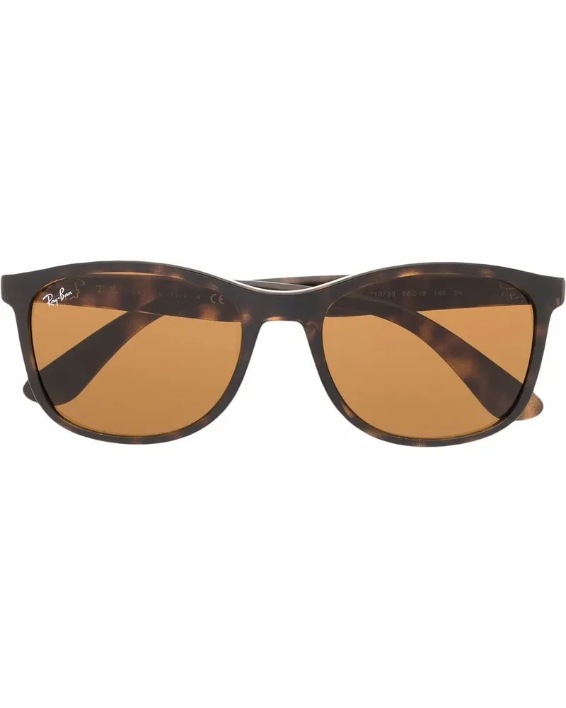 Ray Ban Sonnenbrille in Schildpattoptik - Braun Braun
