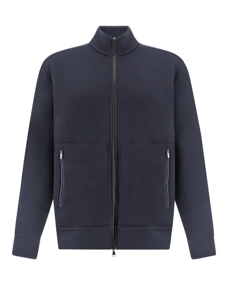 Paul & Shark Sweatshirt mit Reißverschluss - Blau Blau