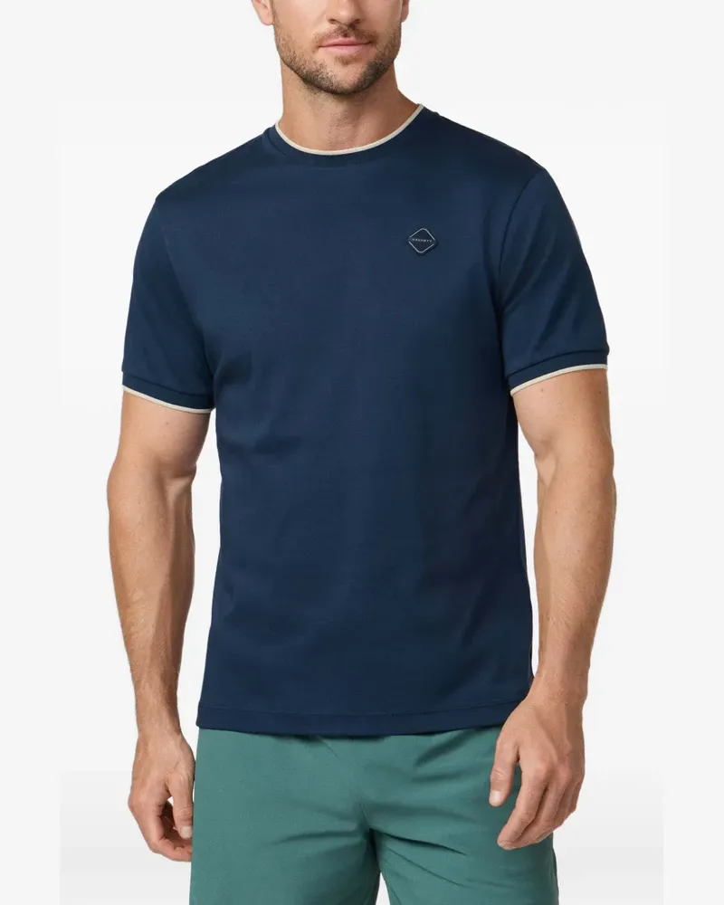 Hackett Kurzärmeliges HSport T-Shirt - Blau Blau