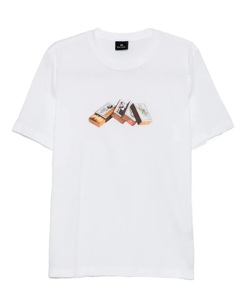 Paul Smith T-Shirt mit grafischem Print - Weiß Weiß