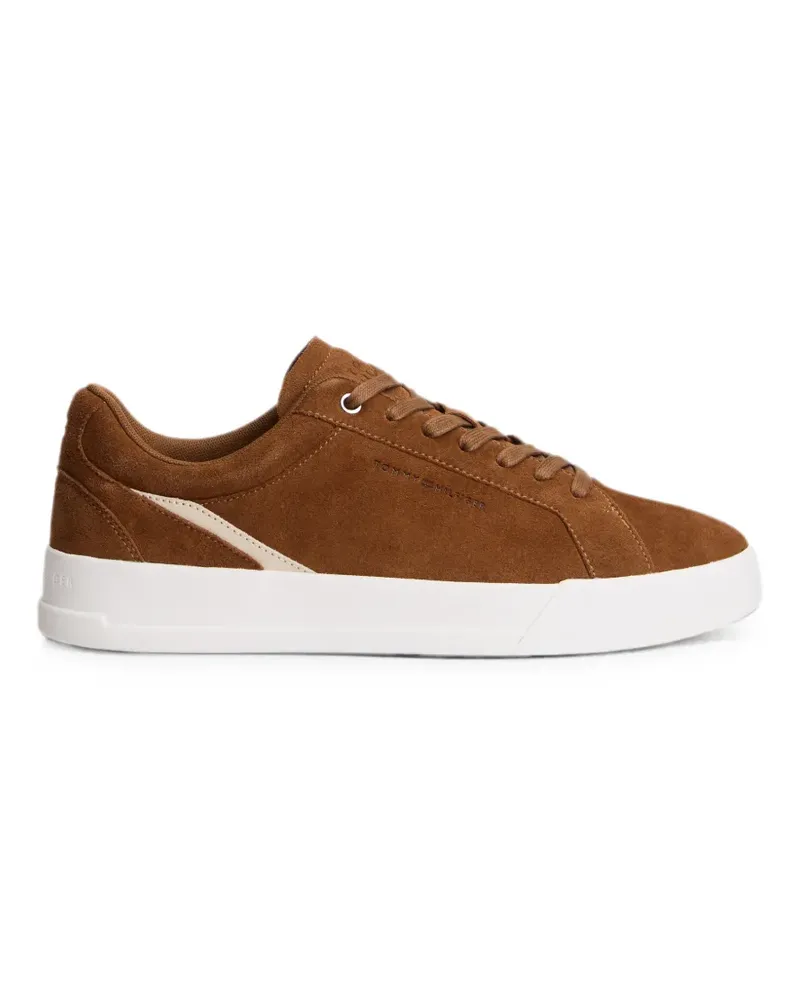 Tommy Hilfiger suede low-top sneakers - Braun Braun