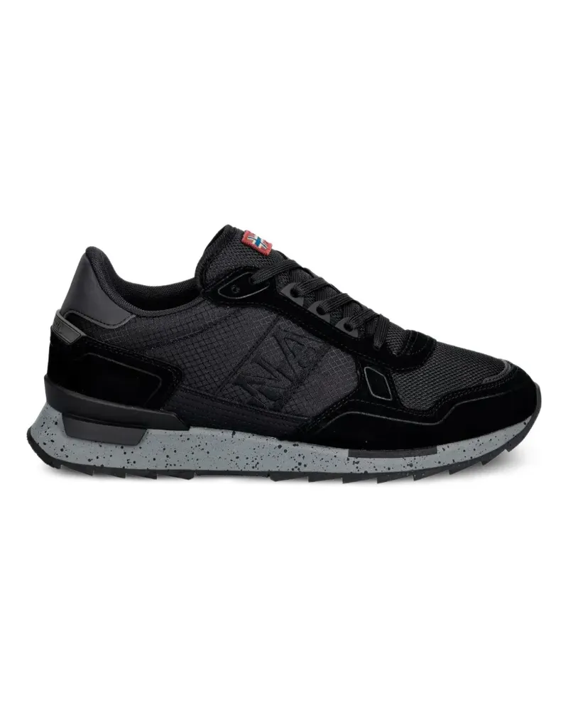Napapijri Valor Sneakers mit Einsätzen - Schwarz Schwarz