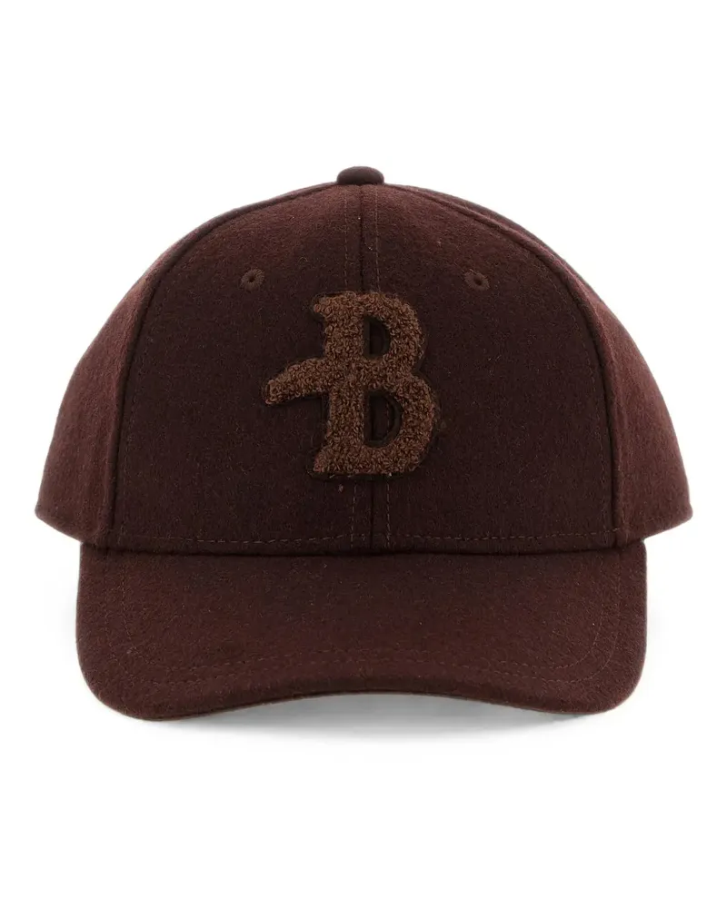 Ballantyne monogram-patch cap - Braun Braun