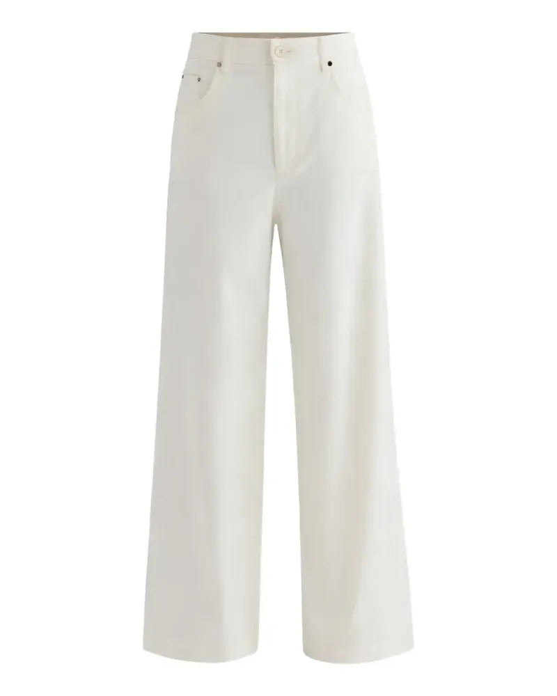 Erika Cavallini wide-leg trousers - Weiß Weiß