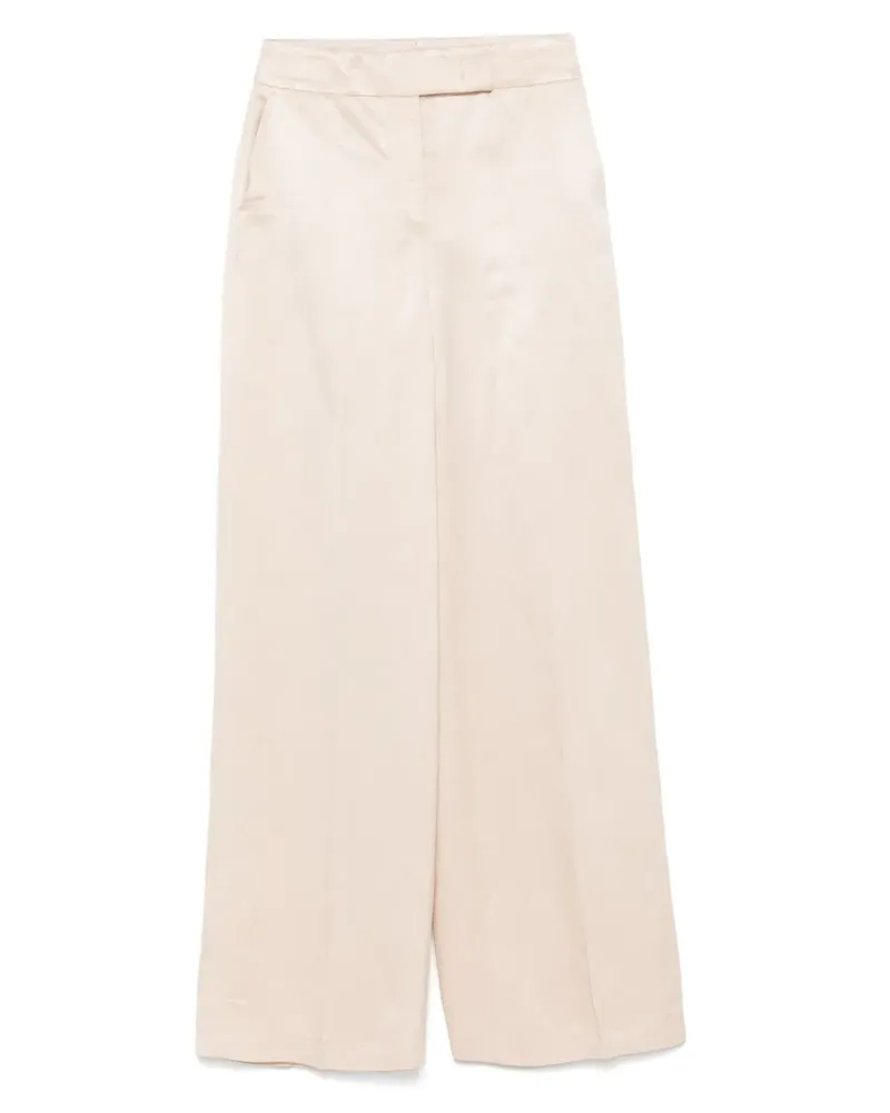 Peserico Gerade Hose - Nude Nude