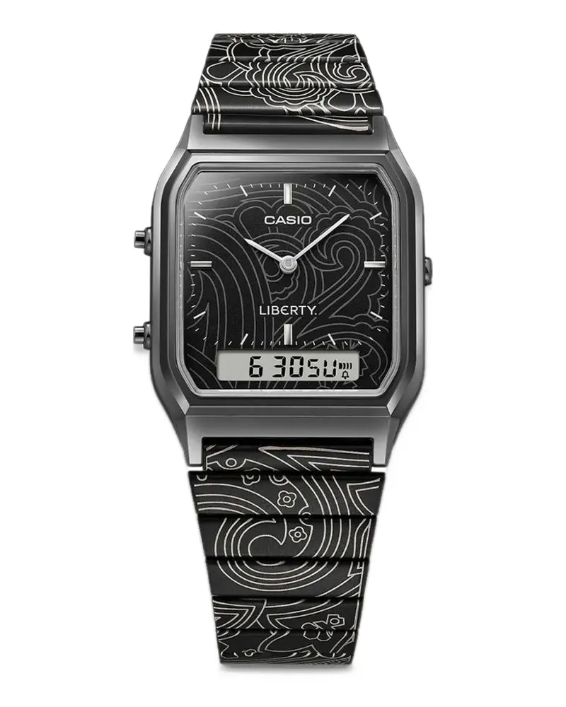 Casio Liberty 39mm watch - Schwarz Schwarz