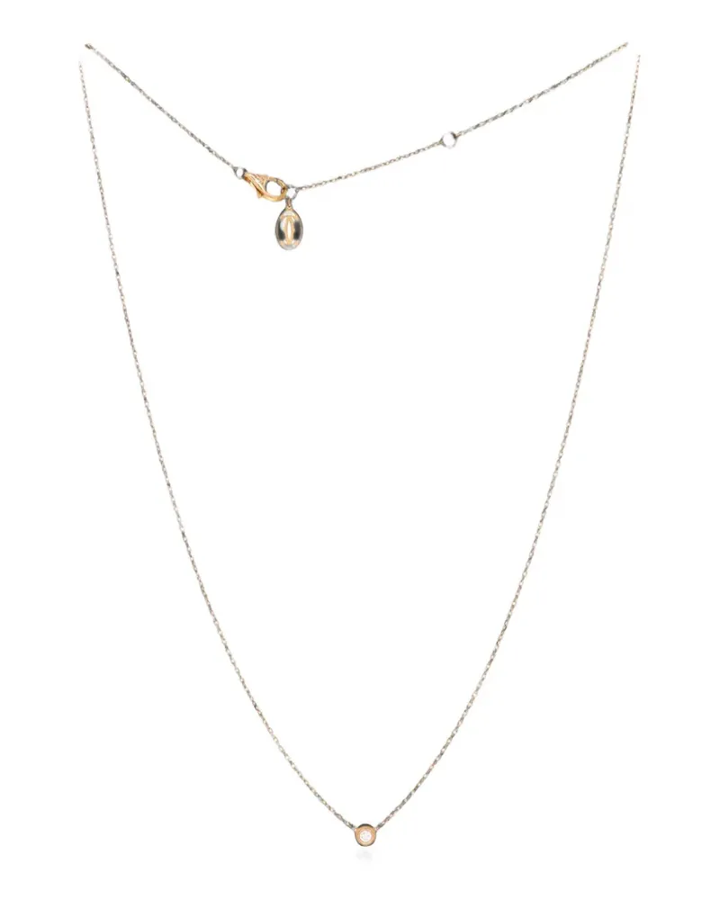 Cartier D'Amour Pendant 18K Rose Gold with Diamond XS necklace - Rosa Rosa
