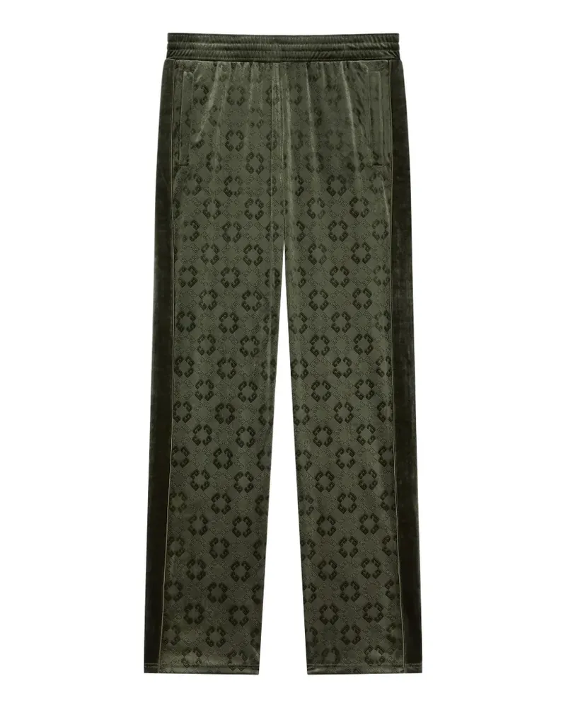 Givenchy Jogginghose aus Monogramm 72 Samt - Grün Grün