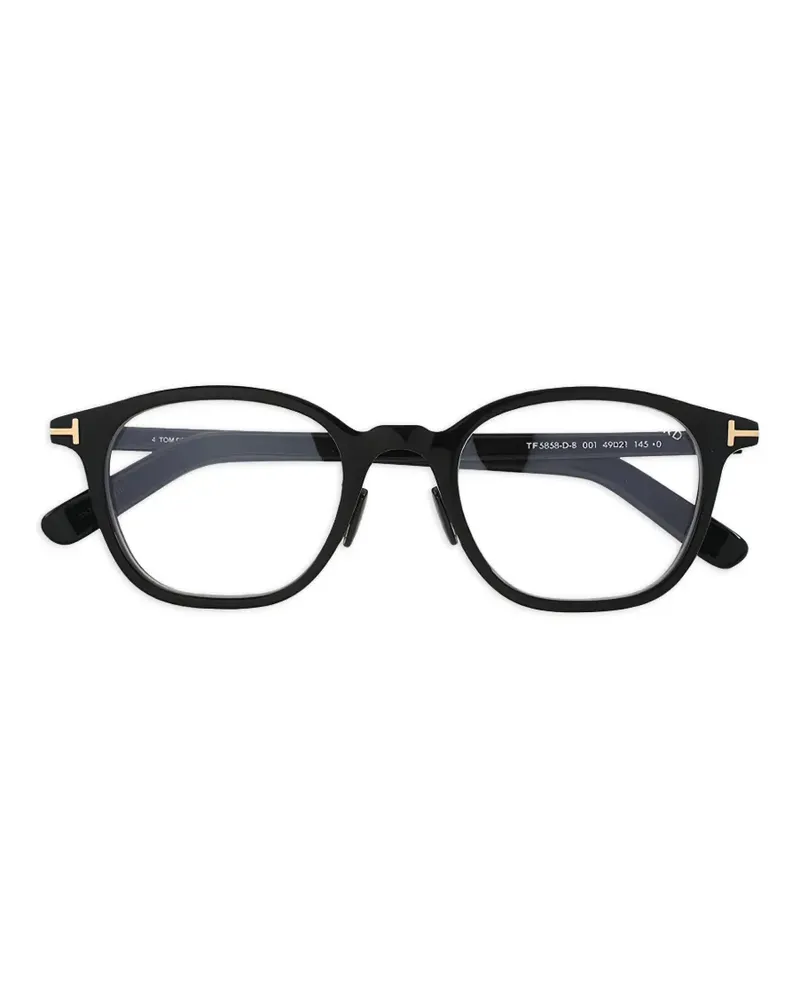 Tom Ford round-frame glasses - Schwarz Schwarz