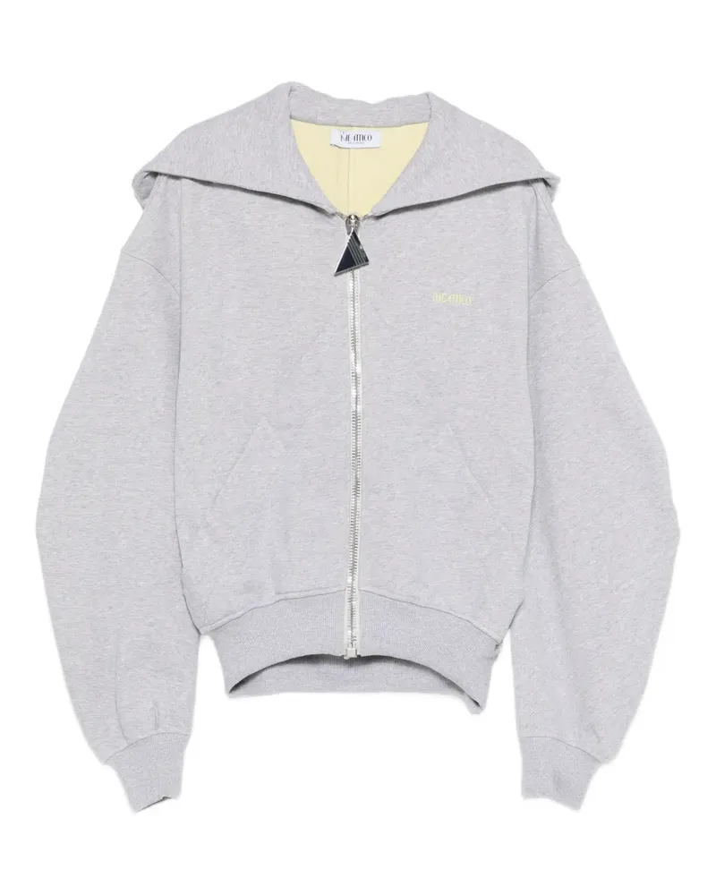 ATTICO zip-up hoodie - Grau Grau