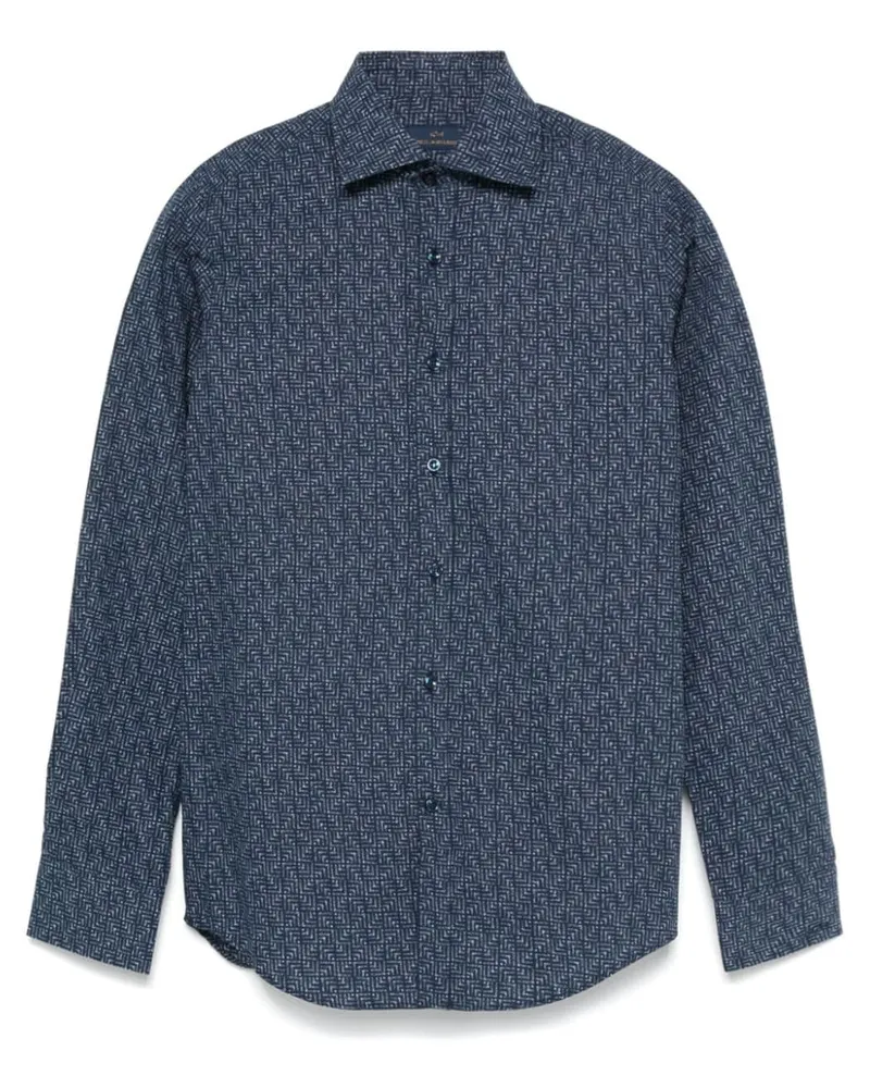 Paul & Shark Save the Sea Hemd - Blau Blau