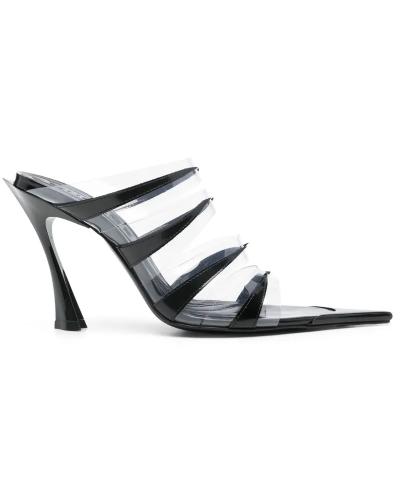 Thierry Mugler Fang Sandalen 95mm - Weiß Weiß