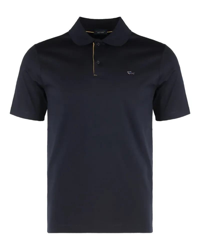 Paul & Shark Poloshirt mit kurzen Ärmeln - Blau Blau