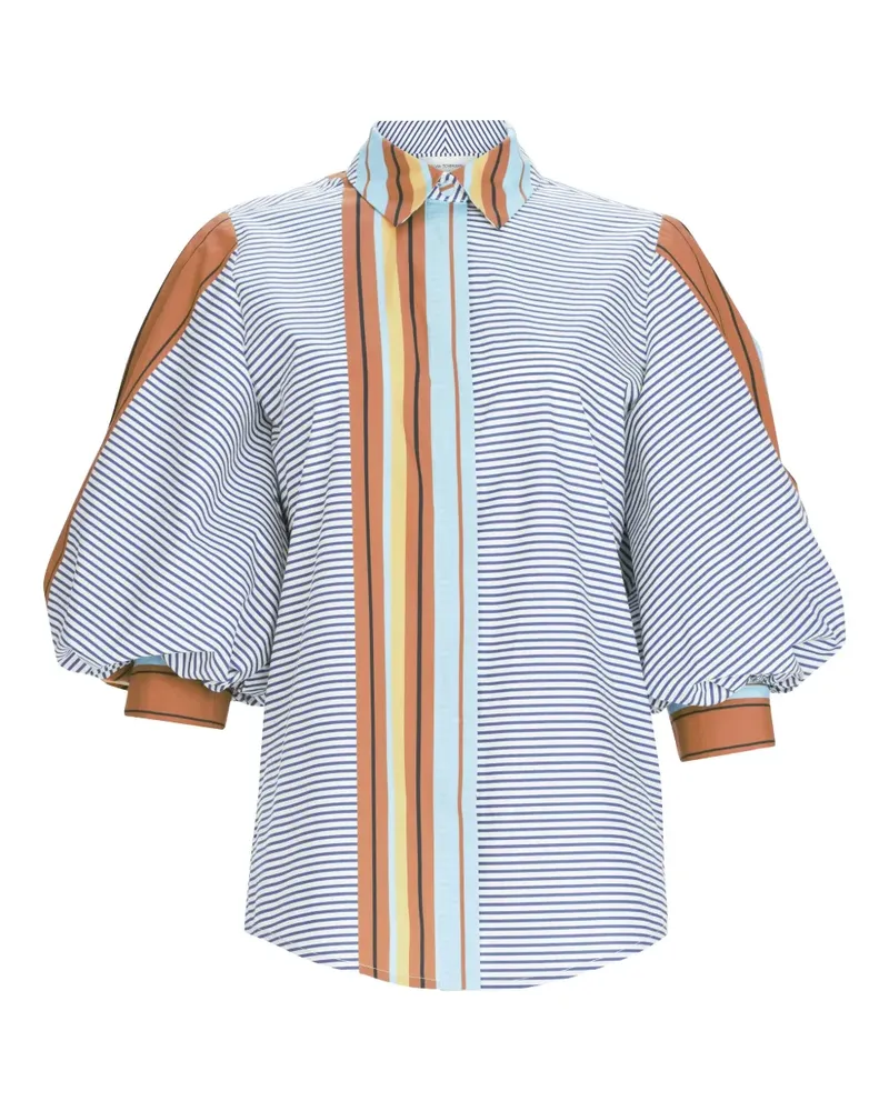 Silvia Tcherassi Belkis Bluse - Blau Blau