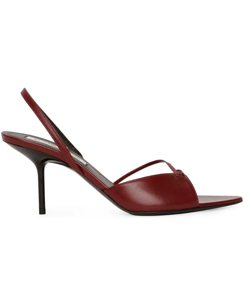 Victoria Beckham Harlow Slingback-Sandalen mit Stiletto-Absatz 75mm - Rot Rot