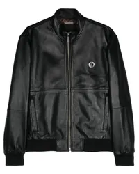 Just Cavalli Jacke mit Logo-Patch Schwarz