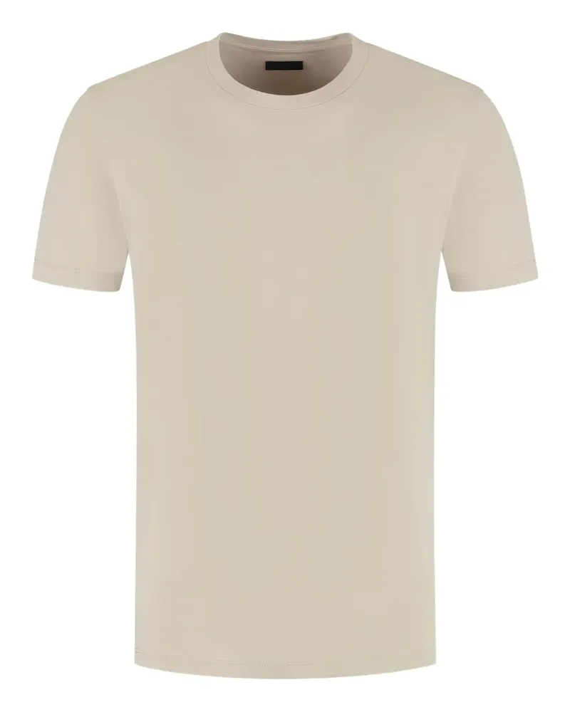 Paul & Shark T-Shirt aus Baumwolle - Nude Nude