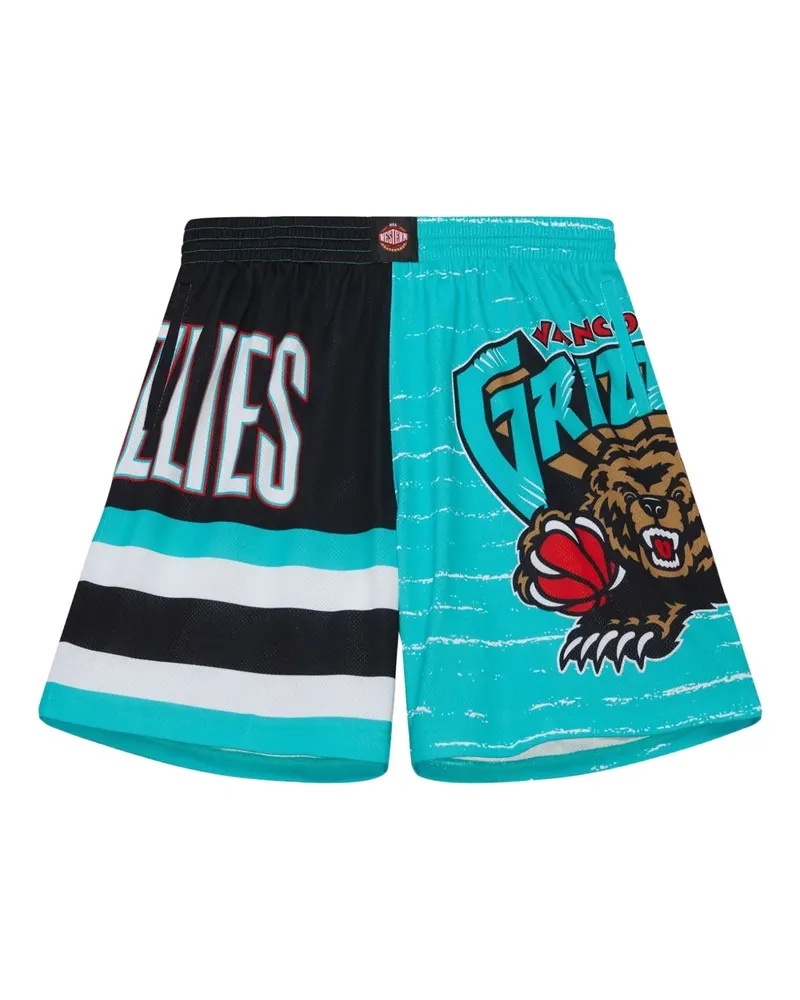 Mitchell & Ness Vancouver Grizzlies Hardwood Classics Jumbotron 3.0 Shorts - Blau Blau