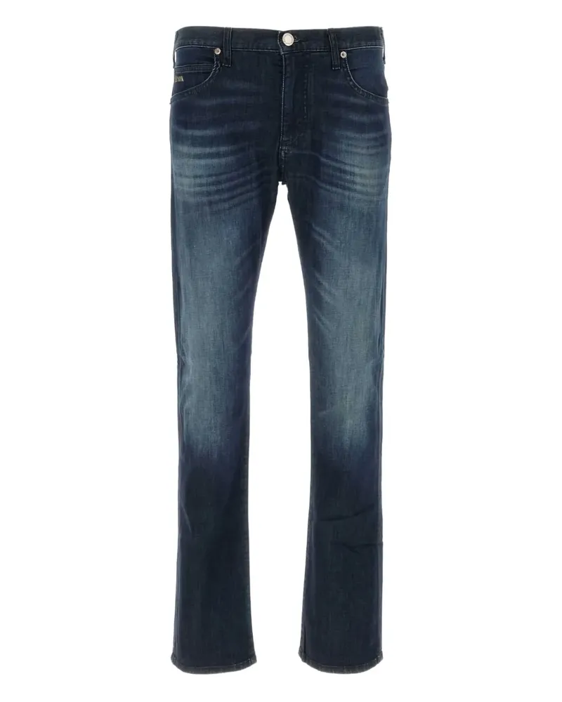 Emporio Armani Klassische Tapered-Jeans - Blau Blau