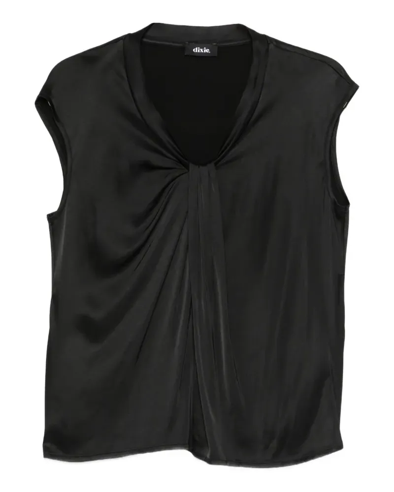Dixie sleeveless blouse - Schwarz Schwarz