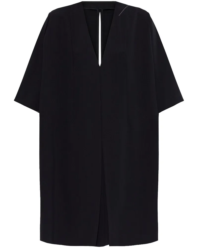 Maison Margiela Minikleid mit lockerem Schnitt - Schwarz Schwarz