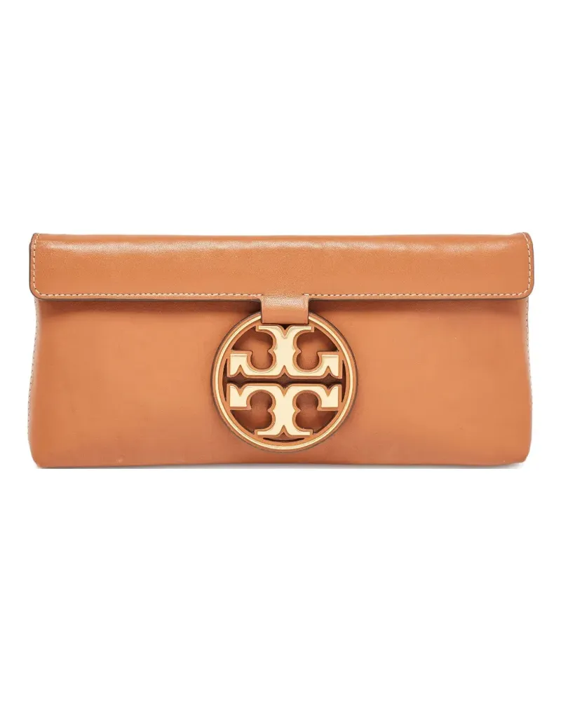 Tory Burch Miller Clutch - Braun Braun