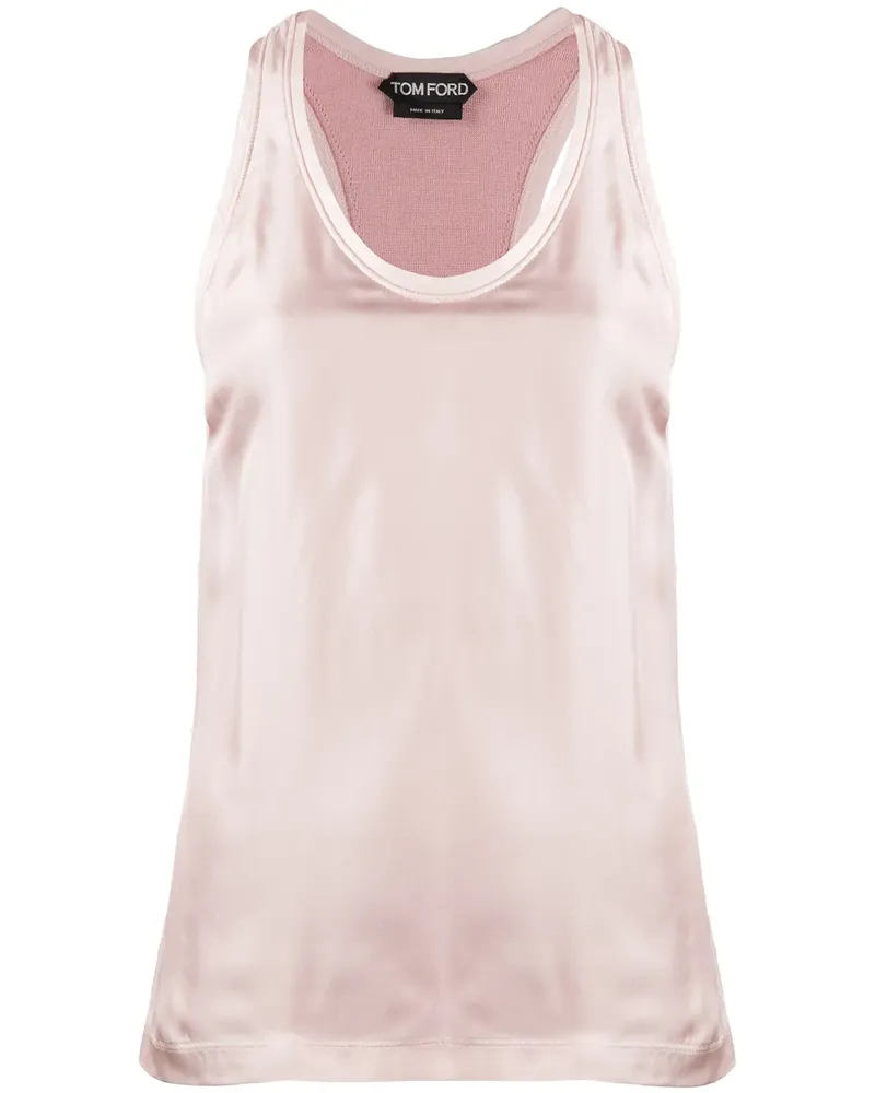 Tom Ford Tanktop mit Racerback - Rosa Rosa