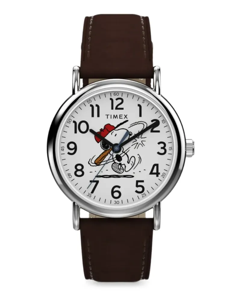 Timex x Peanuts® Weekender Armbanduhr 38mm - Weiß Weiß