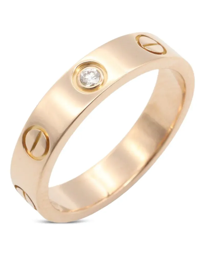 Cartier MIni Love diamond ring - Rosa Rosa