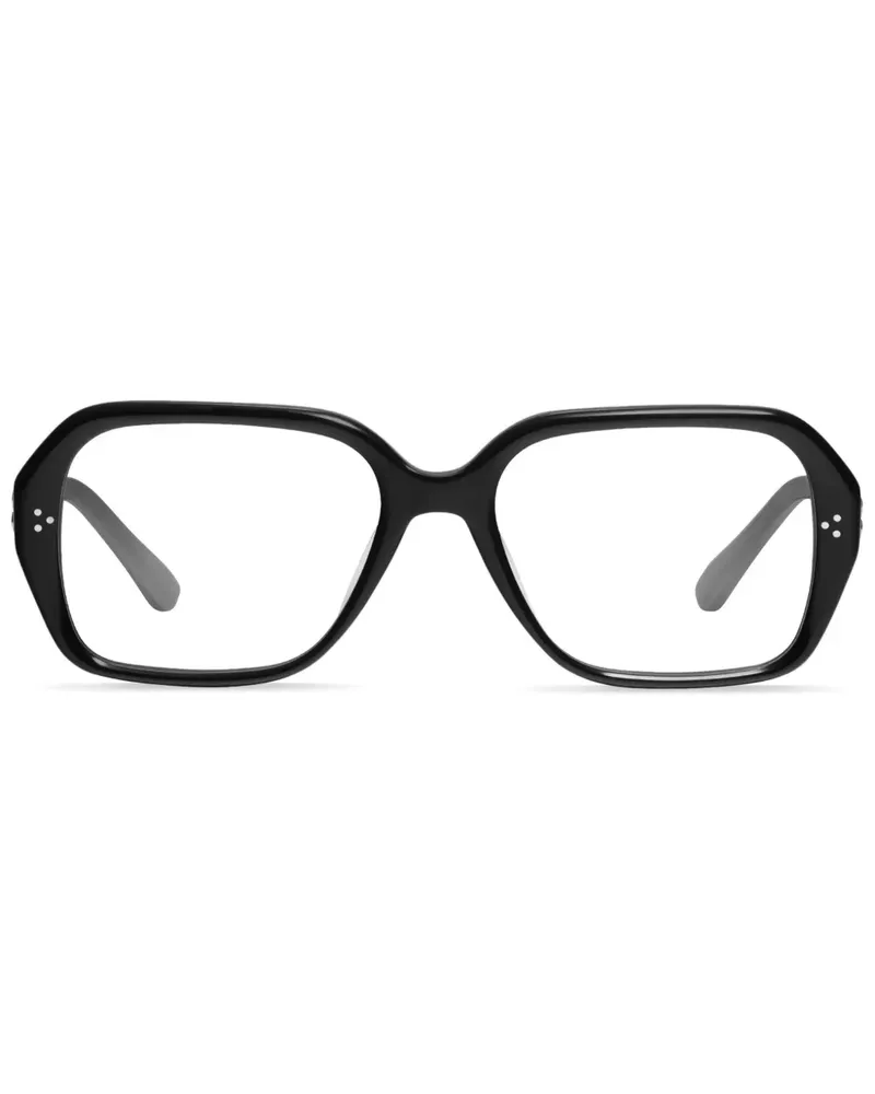 Gentle Monster Beca 01 Brille mit eckigem Gestell - Schwarz Schwarz