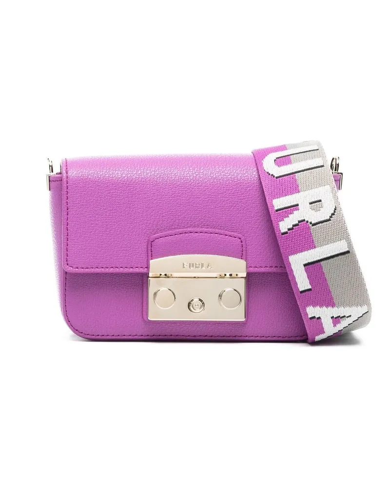 Furla Metropolis Schultertasche - Violett Violett