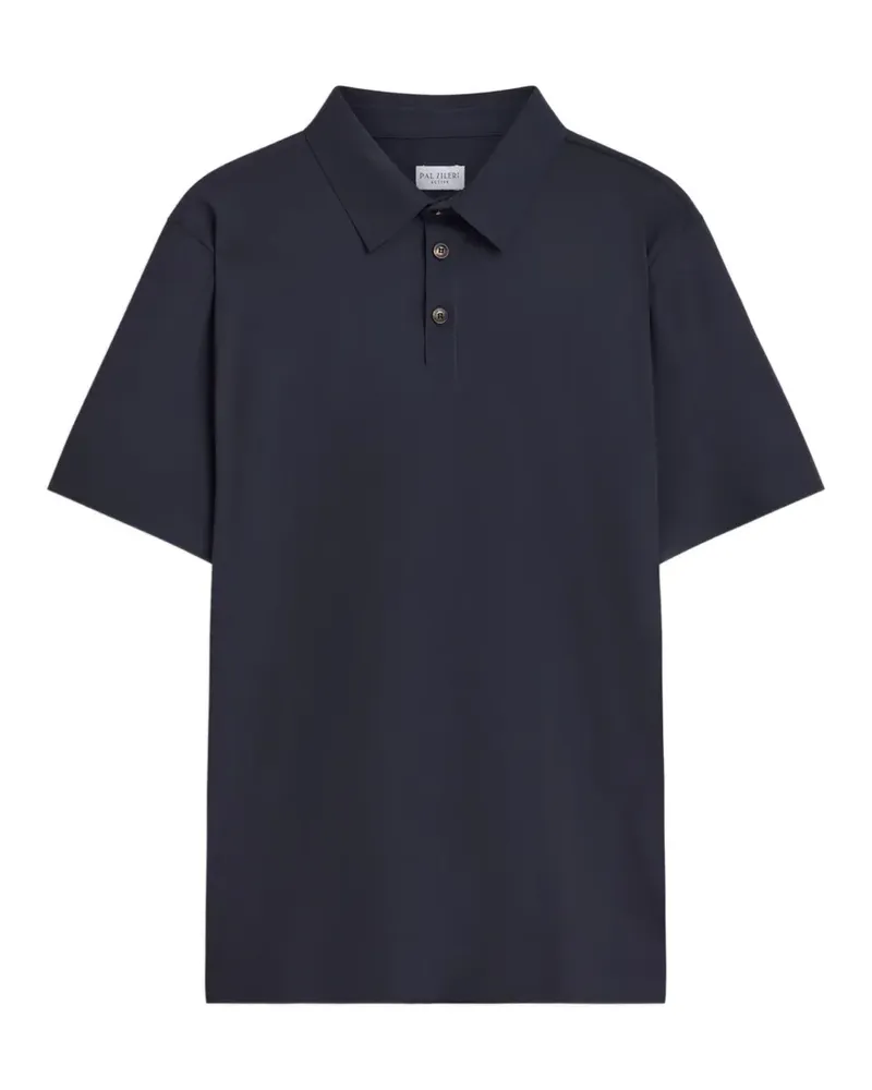 Pal Zileri Poloshirt mit kurzen Ärmeln - Blau Blau